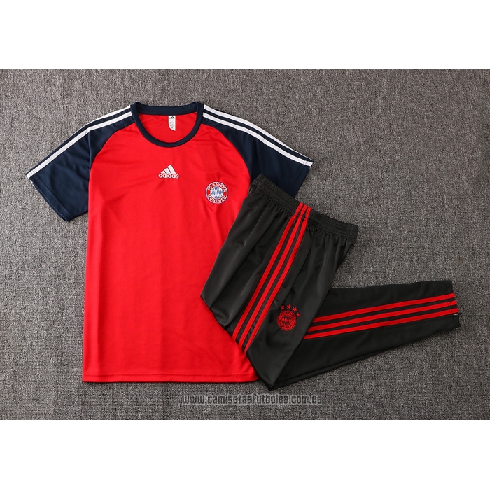 Chandal del Bayern Munich Manga Corta 2021-2022 Rojo